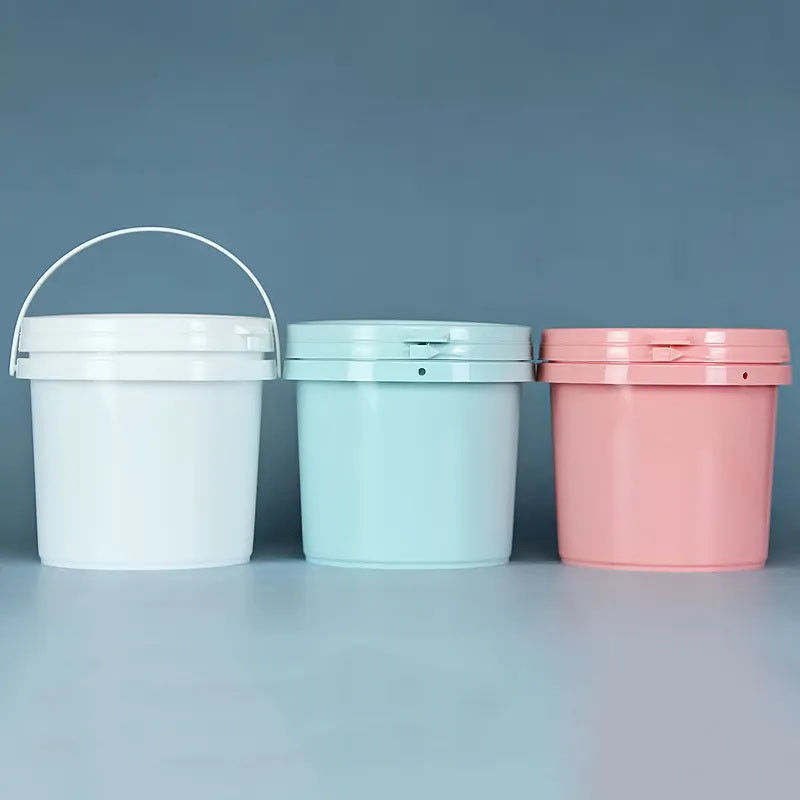 BPA Free Clear Plastic Utility Buckets For Indoor And Outdoor Use Square Plastic Buckets