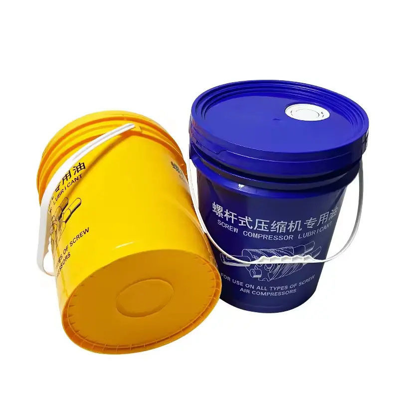 Latex Paint Plastic Paint Bucket Reusable with Metal Handle Type