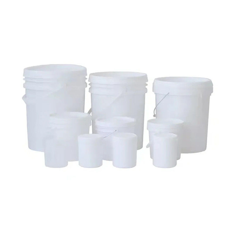 Round Plastic Bucket With Lid For Seed Storage Plastic Pails With Lids