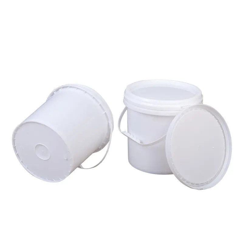 Round Plastic Bucket With Lid For Seed Storage Plastic Pails With Lids
