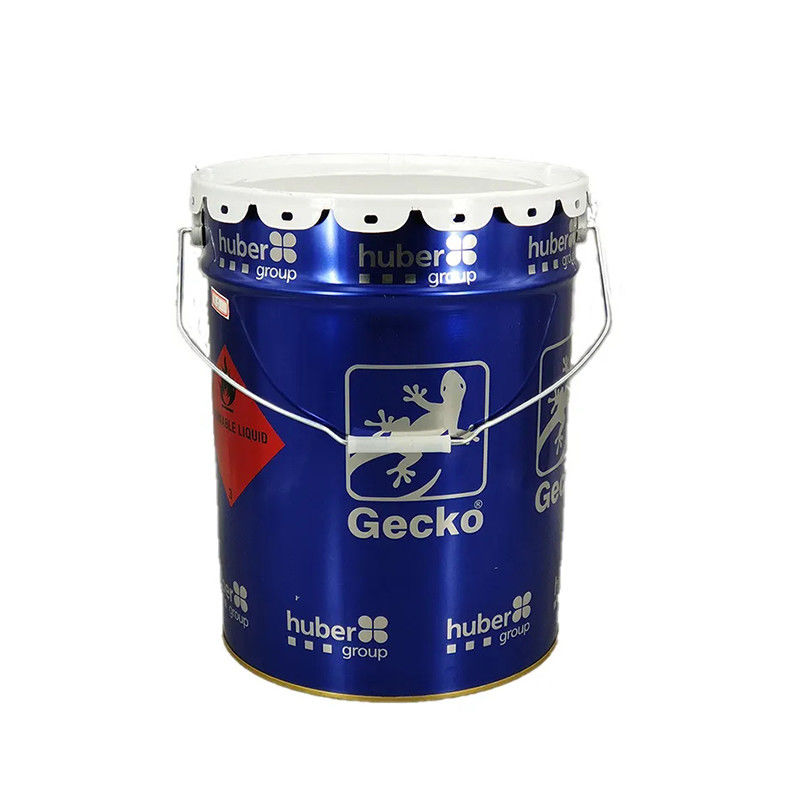 Customized Galvanized Paint Bucket With CMYK/PANTONE/Customized Outside Printing For Industrial Use