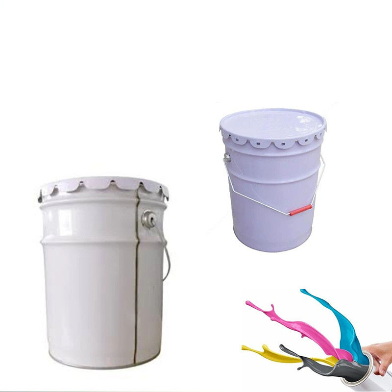 Resistente à ferrugem Boca de tinta de metal de 1 Qt e tampa HD com alça empilhável 12cm-43cm