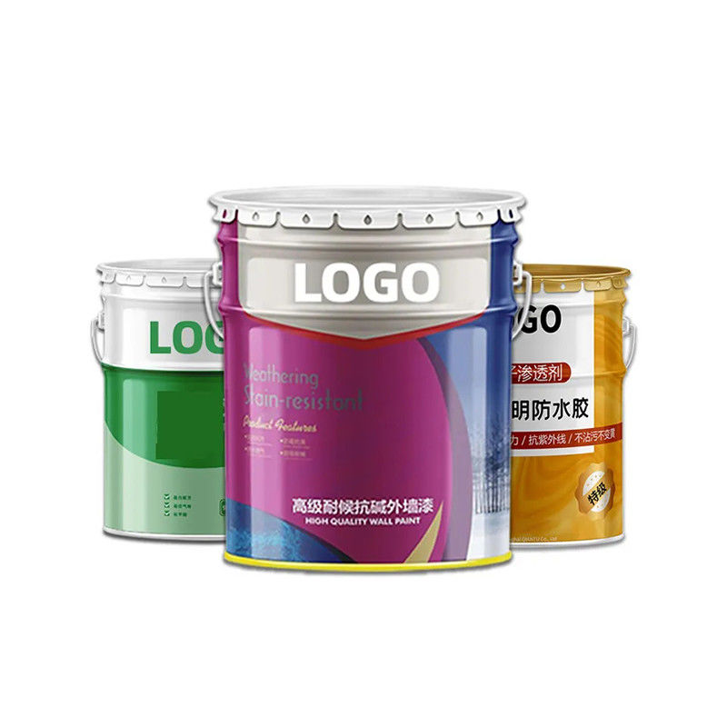 Airtight Special Water Based Paint Bucket Paint Buckets For Interior 1 Qt Metal Paint Bucket And Lid