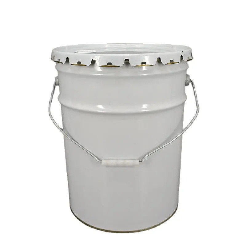 Customizable Recyclable Metal Tinplate Pails With Removable Lid For Indoor And Outdoor Use