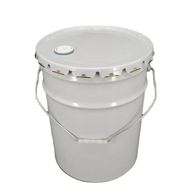 Customizable Recyclable Metal Tinplate Pails With Removable Lid For Indoor And Outdoor Use