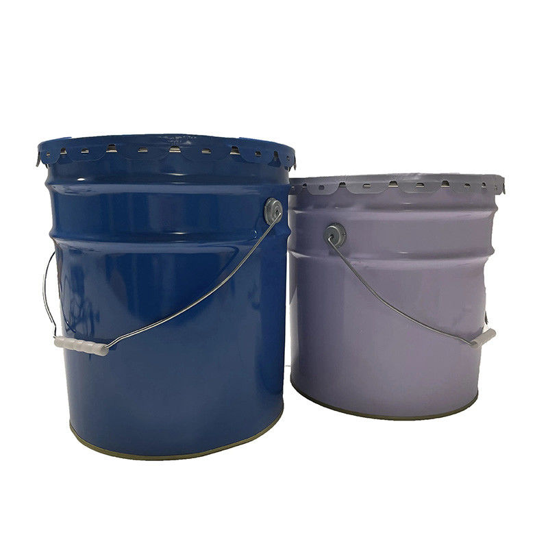Customizable Color Screw Cap Lubricating Oil Bucket 1L 40L Barrel With Waterproof Coating