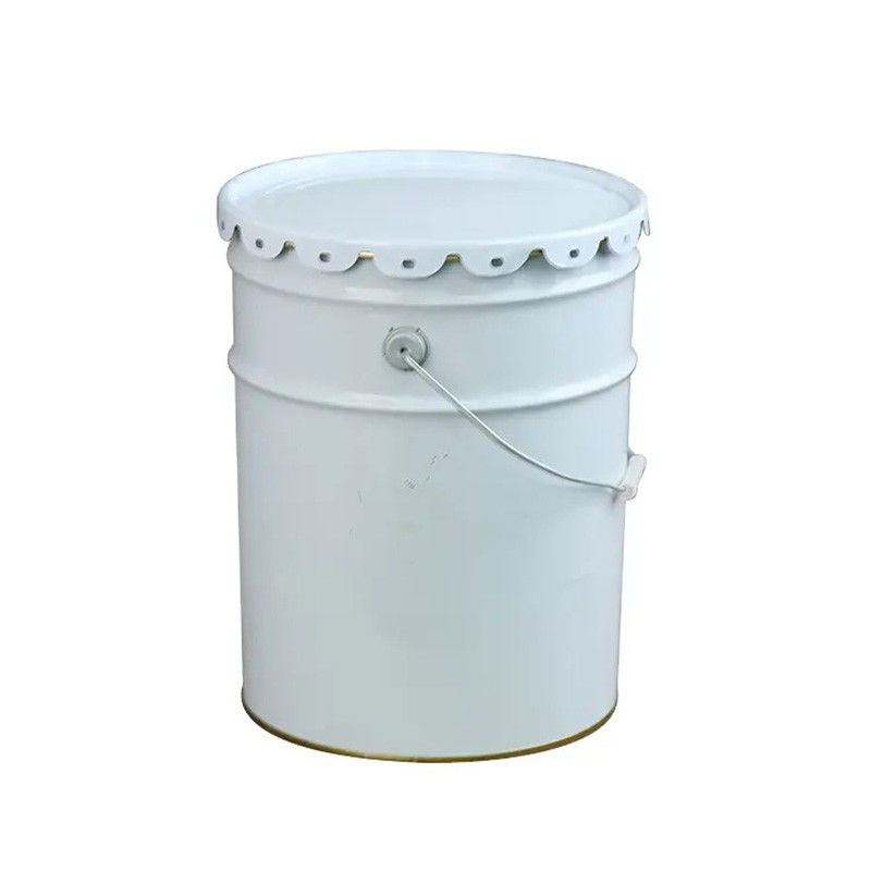 Durable Metal Drum Seed Storage Iron Paint Bucket Metal With Handle And Holes