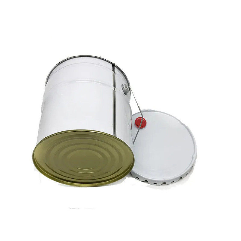 Seal Up 15L Leak Proof Tinplate Pails With Lid For Chemical Storage