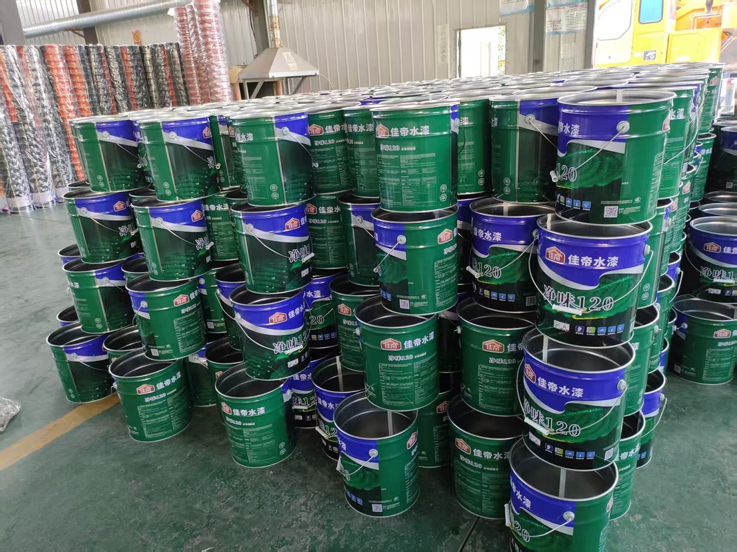ISO9001 Certified Metal Paint Bucket for Industrial Use with Round Shape and Rust-Resistant Material